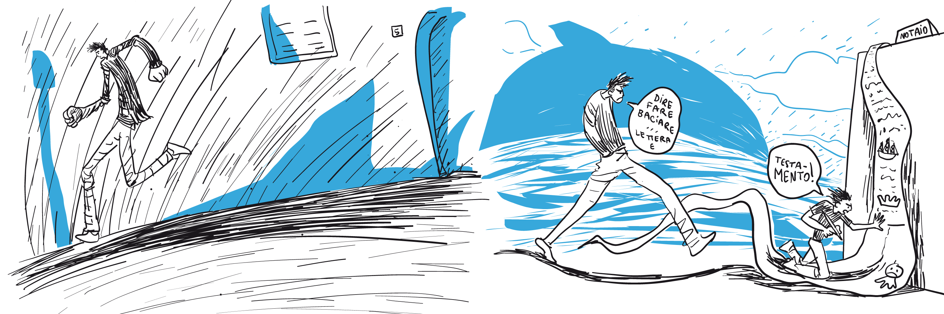 Il Colombre Buzzati Marco Serpieri illustratore