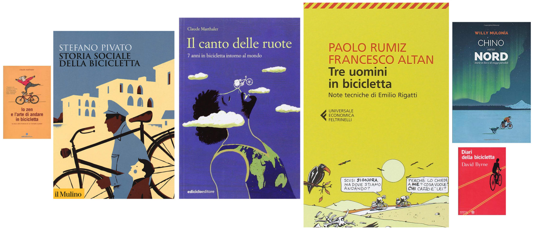 copertine libro storia di un maldestro in bicicletta