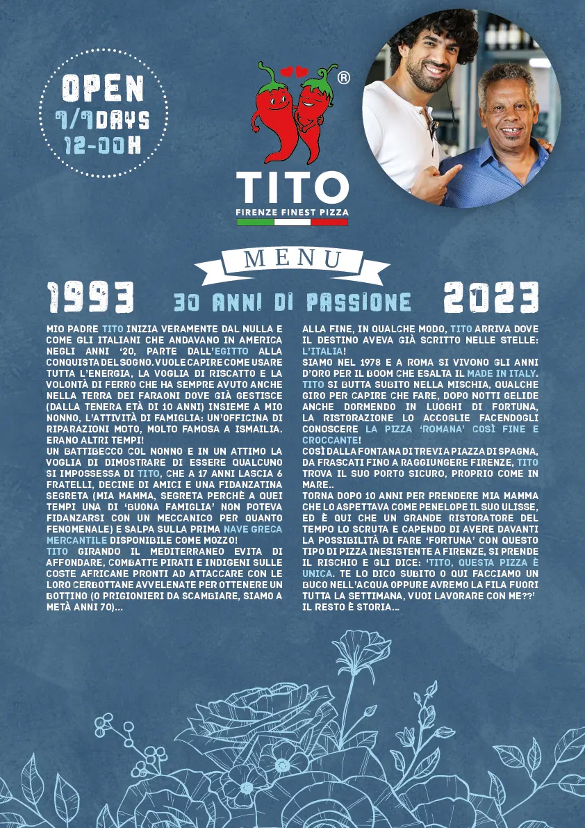 tito menu2024