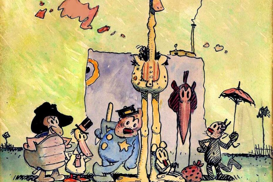 Krazy Kat Family Portrait SNIP